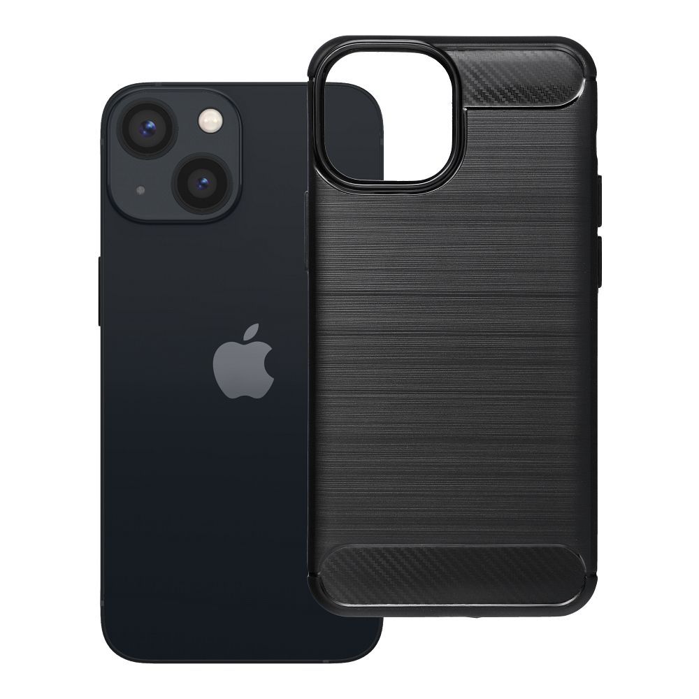 Husa Carbon 2.0 pentru iPhone 13 Mini Negru
