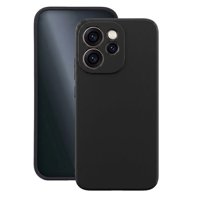 Husa Matt TPU pentru Oppo Reno 15 Pro 5G (Global) Negru