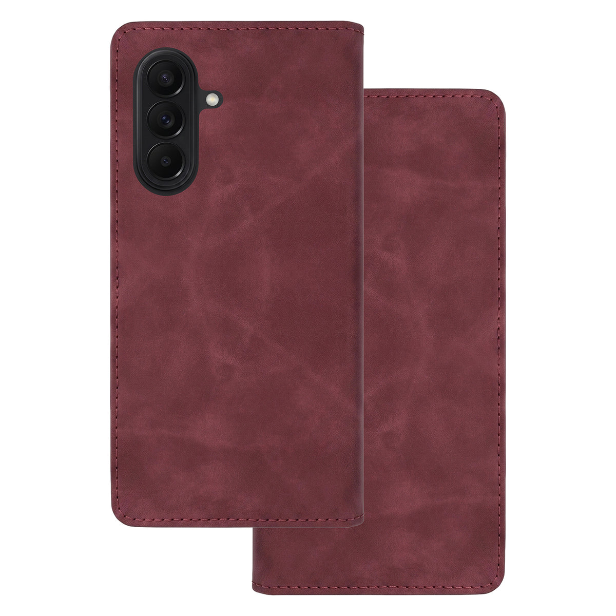 Husa Smart Suede pentru Samsung Galaxy A27 5G Maroon