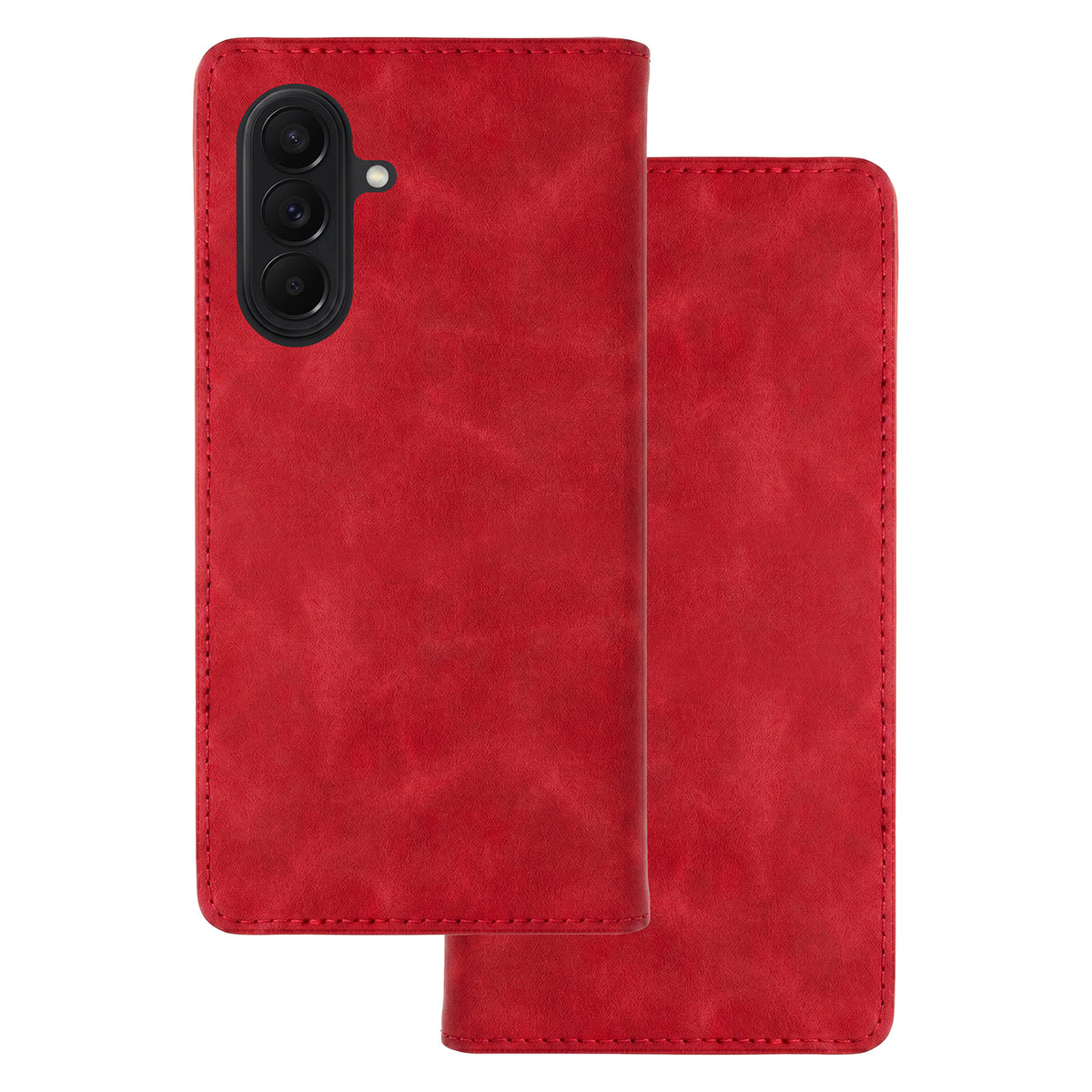 Husa Smart Suede pentru Samsung Galaxy A27 5G Rosu