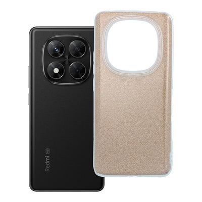 Husa Shining pentru Xiaomi Redmi Note 14 PRO 5G Auriu