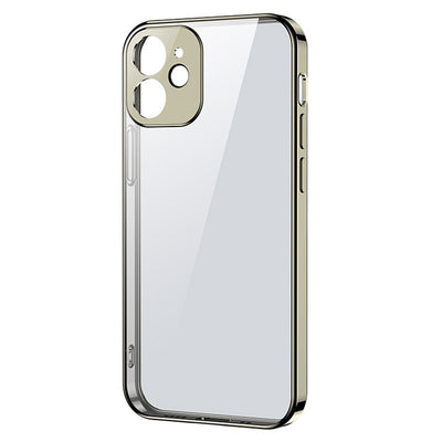Husa Joyroom New Beauty Series Ultra Thin cu Electroplated Frame pentru iPhone 12 Pro Golden