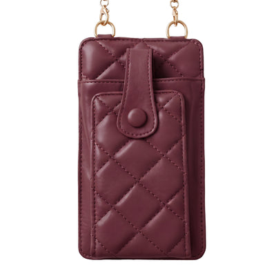 Husa Quilted Phone Bag 19*10,5*2cm Rosu