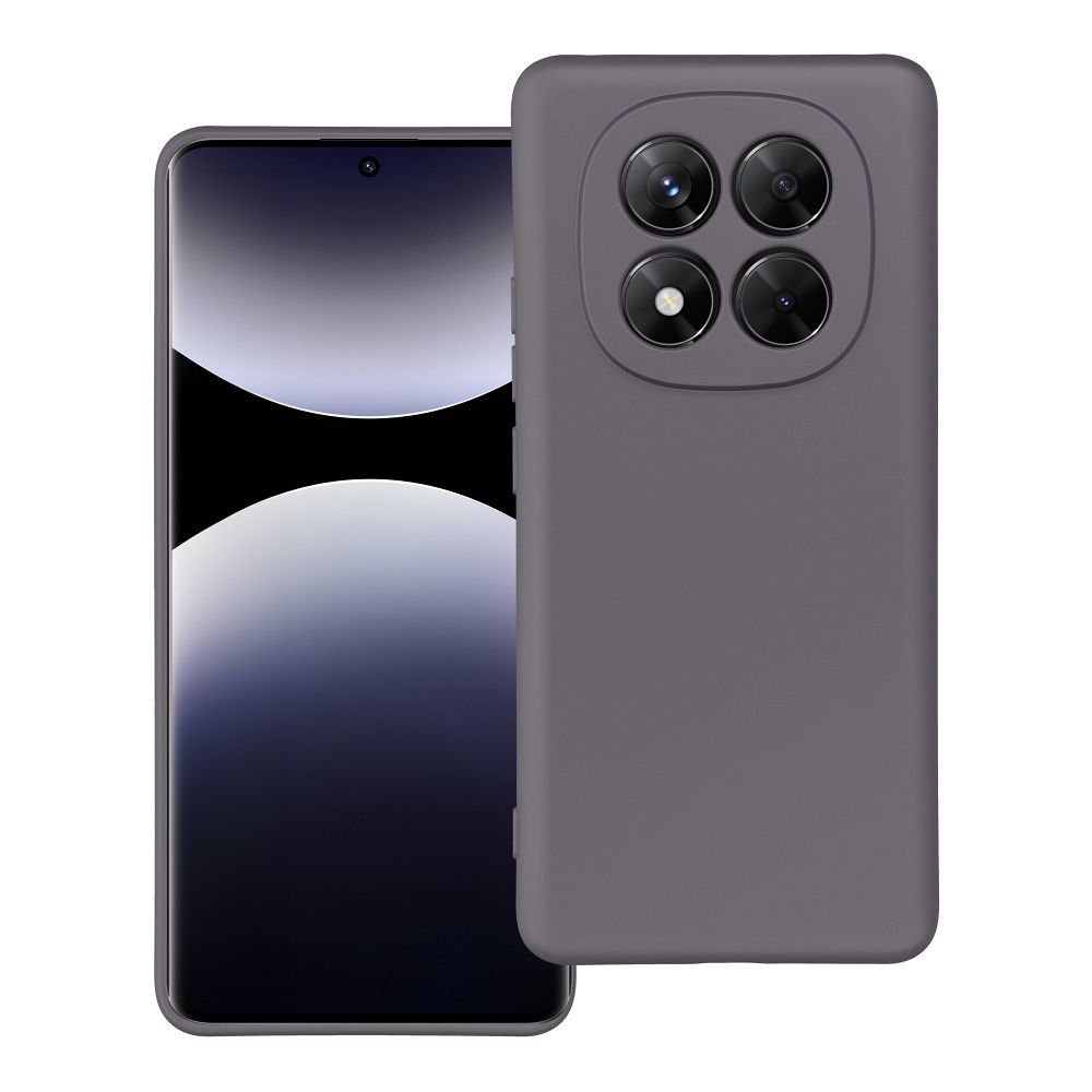 Husa Metallic pentru Xiaomi Redmi Note 14 PRO Plus 5G Gri