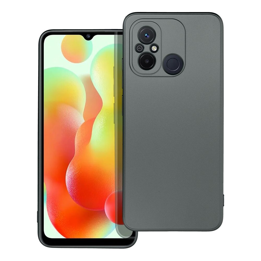 Husa Metallic pentru Xiaomi Redmi 12C Gri