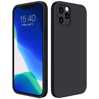 Husa Silicone Soft Flexible Rubber Cover pentru Xiaomi Redmi Note 10 5G / Poco M3 Pro Negru