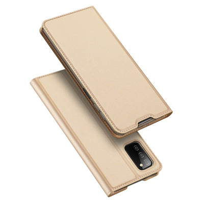 Husa Dux Ducis Skin Pro Bookcase Type pentru Samsung Galaxy A03s Golden