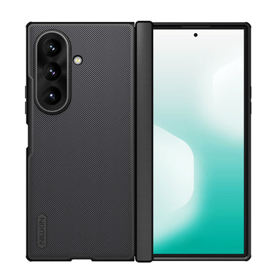 Husa Nillkin Super Frosted Shield Fold Magnetic pentru Samsung Galaxy Z Fold 8 Ultra Negru