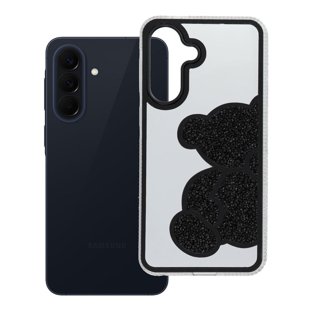 Husa Teddy Bear pentru Samsung A57 5G Negru