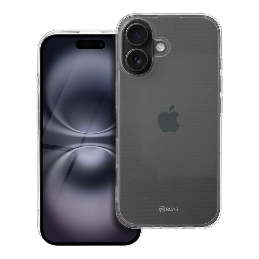 Husa Roar ALL DAY Colorful Jelly pentru iPhone 16 Transparent
