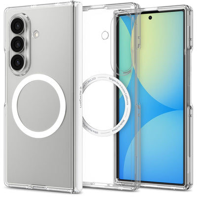 Husa Spigen Ultra Hybrid Pro Magsafe pentru Samsung Galaxy Z Fold 8 Ultra Transparent