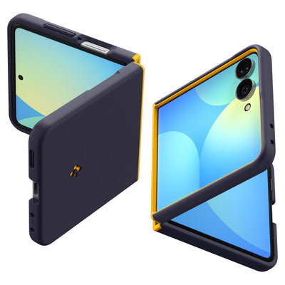 Husa Spigen Nano Pop Magsafe pentru Samsung Galaxy Z Flip 8 Bleumarin