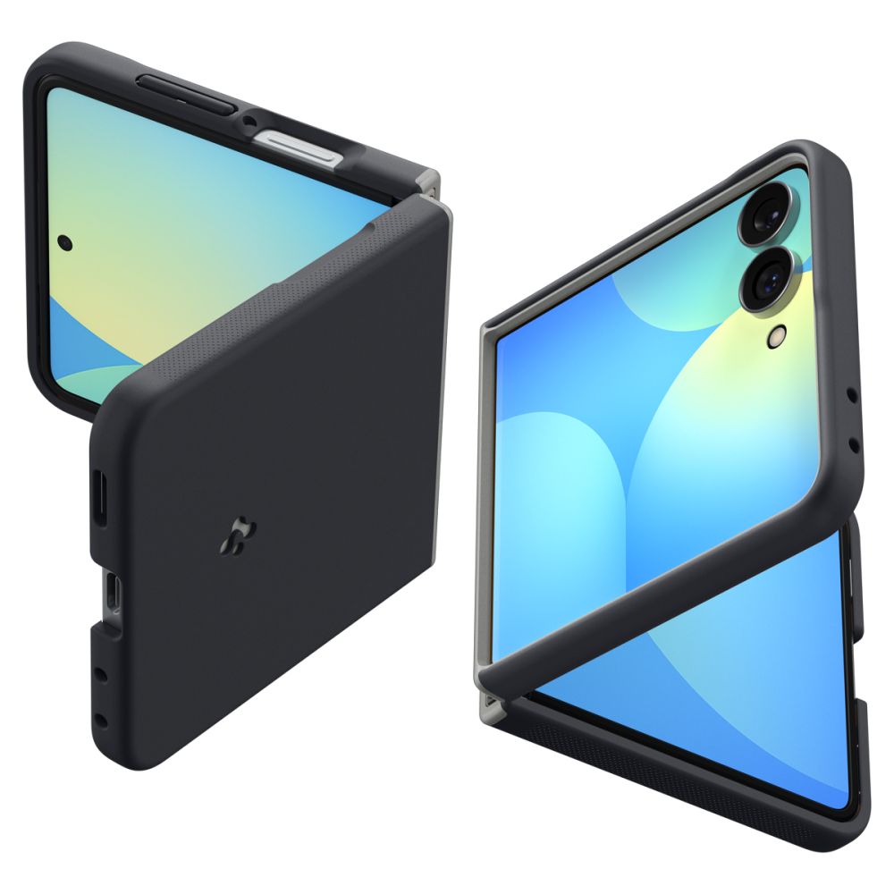 Husa Spigen Nano Pop Magsafe pentru Samsung Galaxy Z Flip 8 Negru