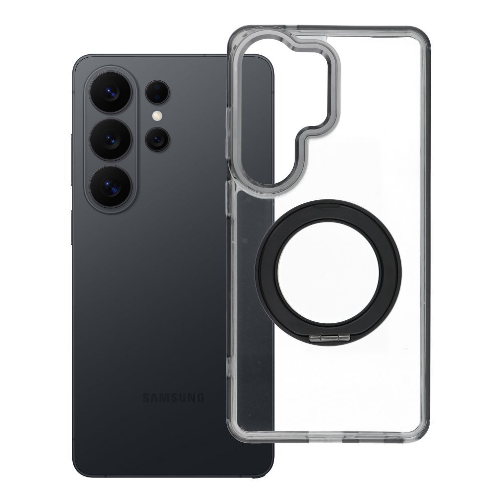 Husa pentru Samsung S26 Ultra Frame Circle Stand Compatible cu Magsafe Negru