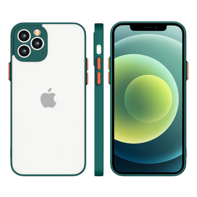 Husa Milky Silicone Flexible Translucent pentru Xiaomi Redmi 9T Verde inchis