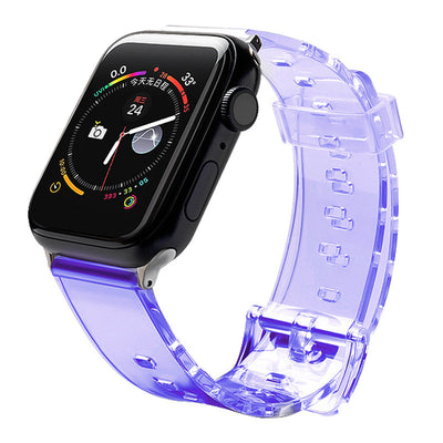 Curea Silicone Bracelet Bracelet pentru deschis Apple Watch 38 / 40 Mm - Mov