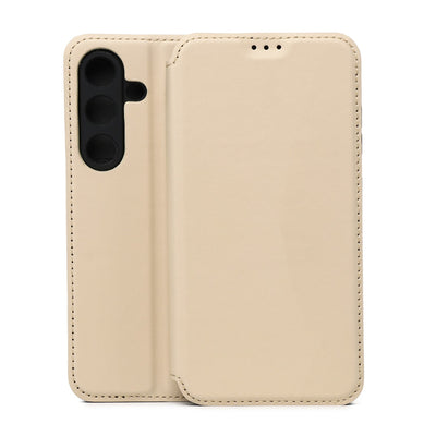 Husa Smart Touch pentru Samsung Galaxy S25 Bej