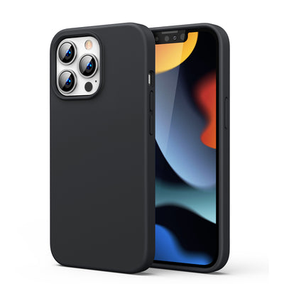 Husa Ugreen Protective Silicone Rubber Flexible Silicone Cover pentru iPhone 13 Pro Max Negru