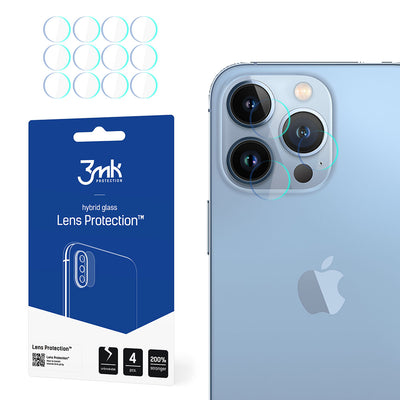 Folie Camera Glass pentru iPhone 13 Pro Max 7H pentru 3mk Lens Protection Series Lens