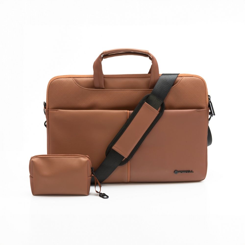 Husa laptop Forcell F-protect Urban Style Bag pentru Laptop 15,6" Maro