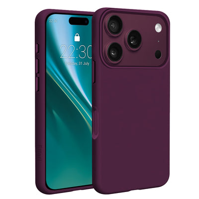 Husa Etteri Silicone Mag pentru iPhone 17 Pro Max / 18 Pro Max 6,9'' Cherry inchis