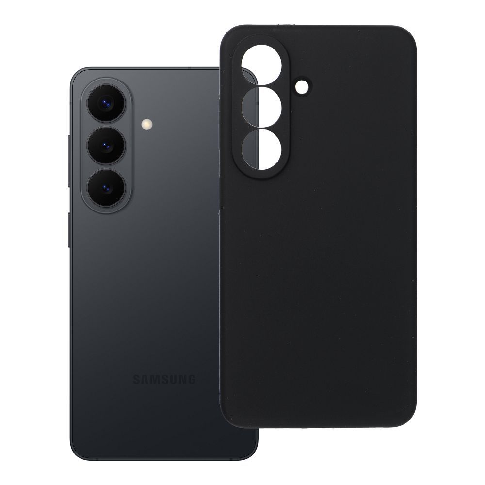 Husa pentru Samsung S26 Silicone 2mm (Camera Protection) Negru