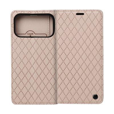 Husa Smart Caro pentru iPhone 17 Pro Max 6,9" / 18 Pro Max 6,9" Bej