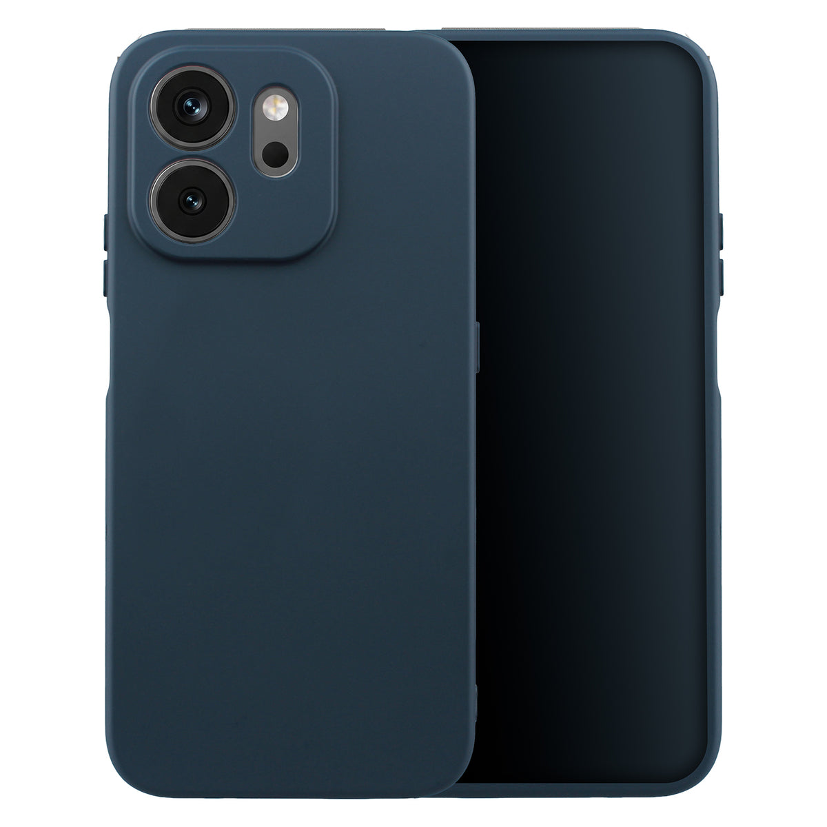 Husa Silicon pentru Honor 600 Smart Albastru inchis