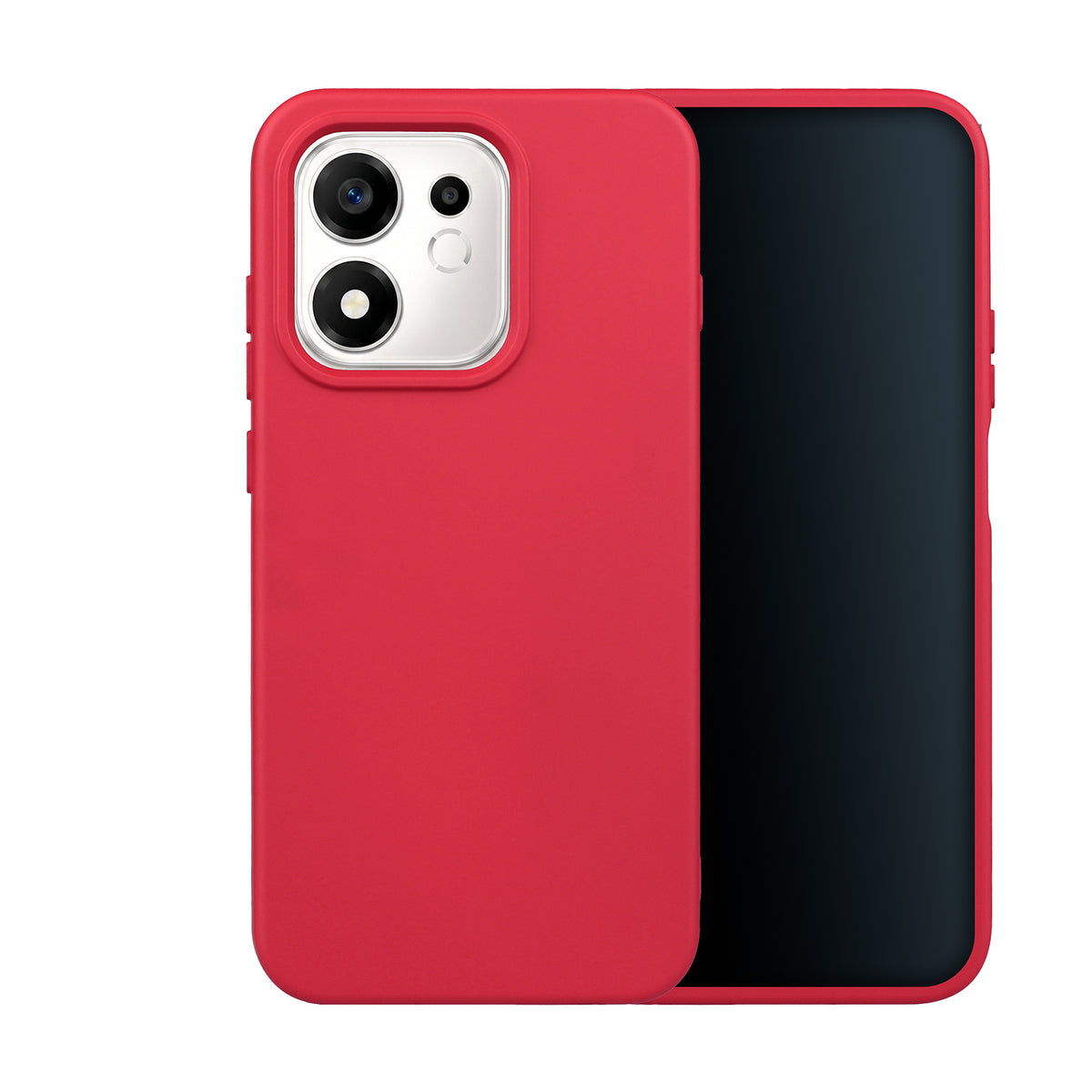 Husa Silicon pentru Oppo Reno 16 Pro 5G (Global) Rosu