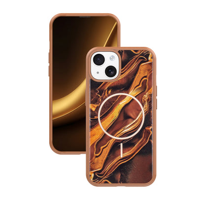 Husa Golden Autumn pentru iPhone 14 6,1" Maro