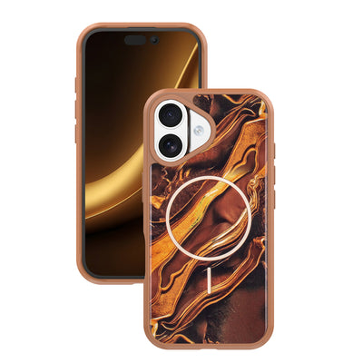Husa Golden Autumn pentru iPhone 16 6,1" Maro
