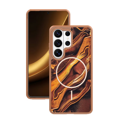 Husa Golden Autumn pentru Samsung Galaxy S25 Ultra Maro