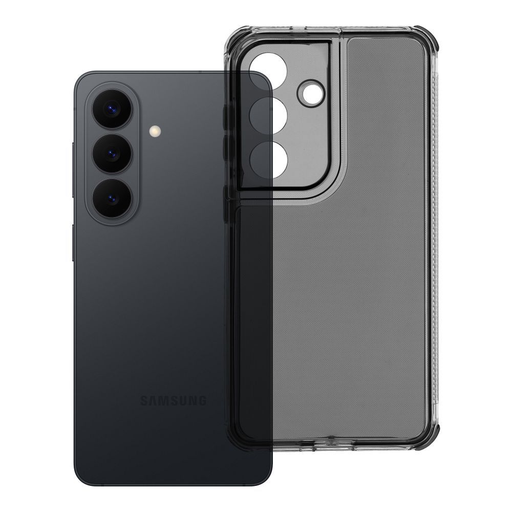 Husa Matrix Transparent pentru Samsung S26 Negru