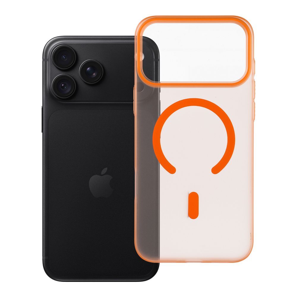 Husa Go Portocaliu pentru iPhone 18 Pro Max / 17 Pro Max Compatible cu Magsafe Portocaliu