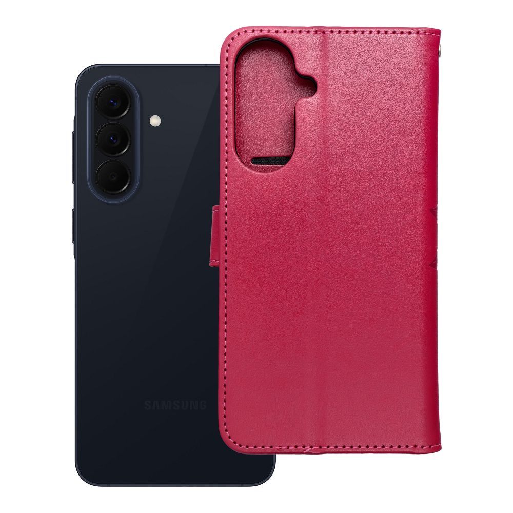 Husa Mezzo Book Flip pentru Samsung A57 5G Mandala Magenta