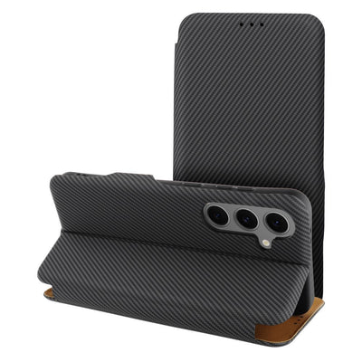 Husa Folio Side Magnet Flip pentru Xiaomi Redmi Note 14 5G Gri