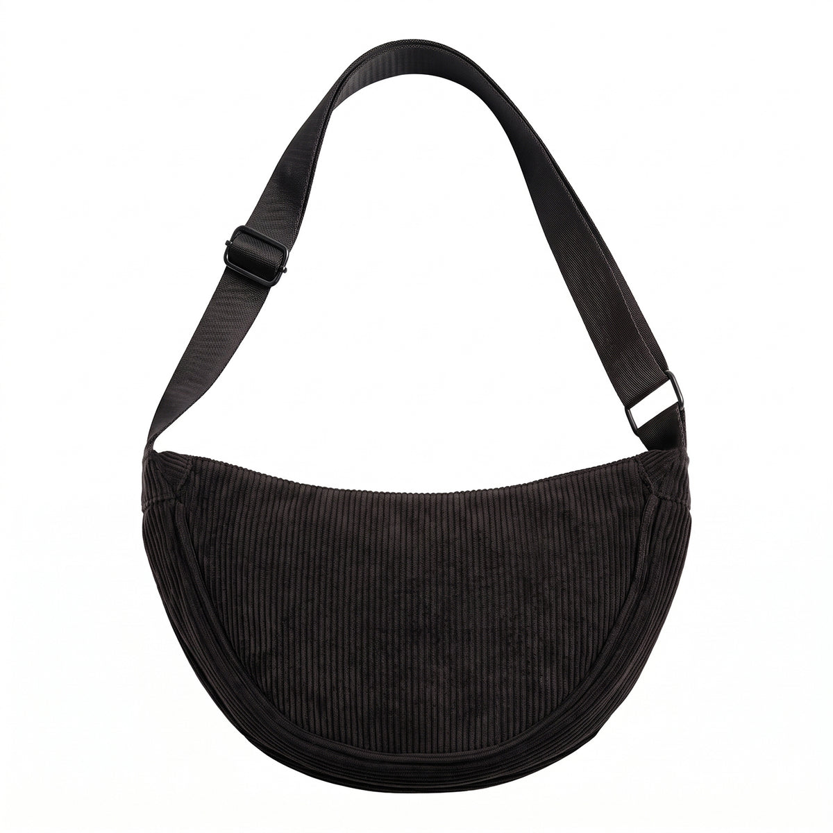 Husa Universal Corduroy Moon Bag Negru