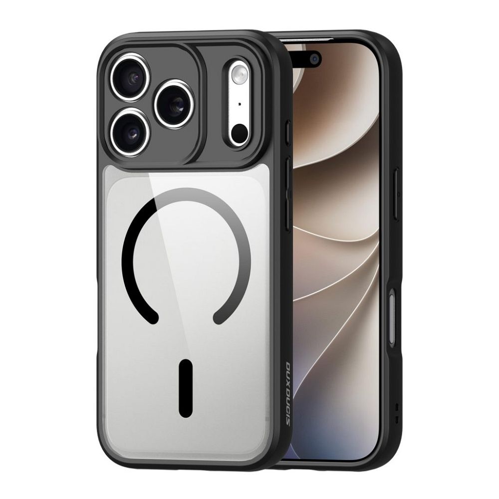 Husa DUX Ducis Aimo MAG Compatible cu Magsafe pentru iPhone 18 Pro Max / 17 Pro Max Negru