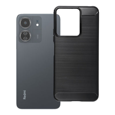 Husa Carbon 2.0 pentru Xiaomi Redmi 13C / Poco C65 Negru