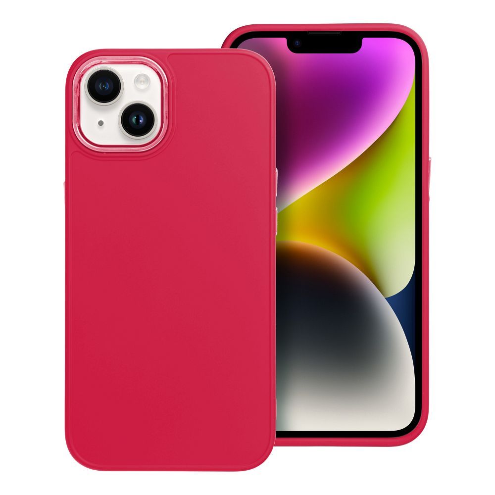 Husa Frame pentru iPhone 13 Magenta