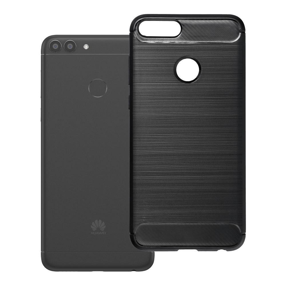 Husa Carbon 2.0 pentru Huawei P Smart Negru