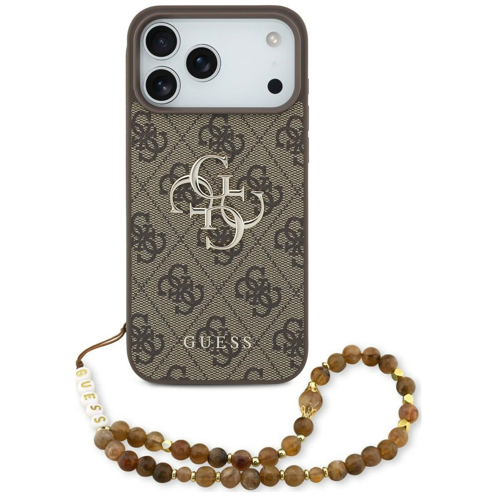 Husa Guess 4G Curea 4G Classic Logo pentru iPhone 18 Pro Max / 17 Pro Max Maro