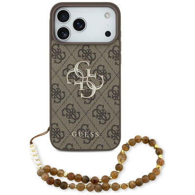 Husa Guess 4G Curea 4G Classic Logo pentru iPhone 18 Pro Max / 17 Pro Max Maro