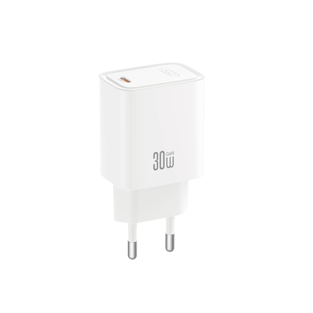 Incarcator priza XO Ce53 PD 30W 1x Usb-c Alb