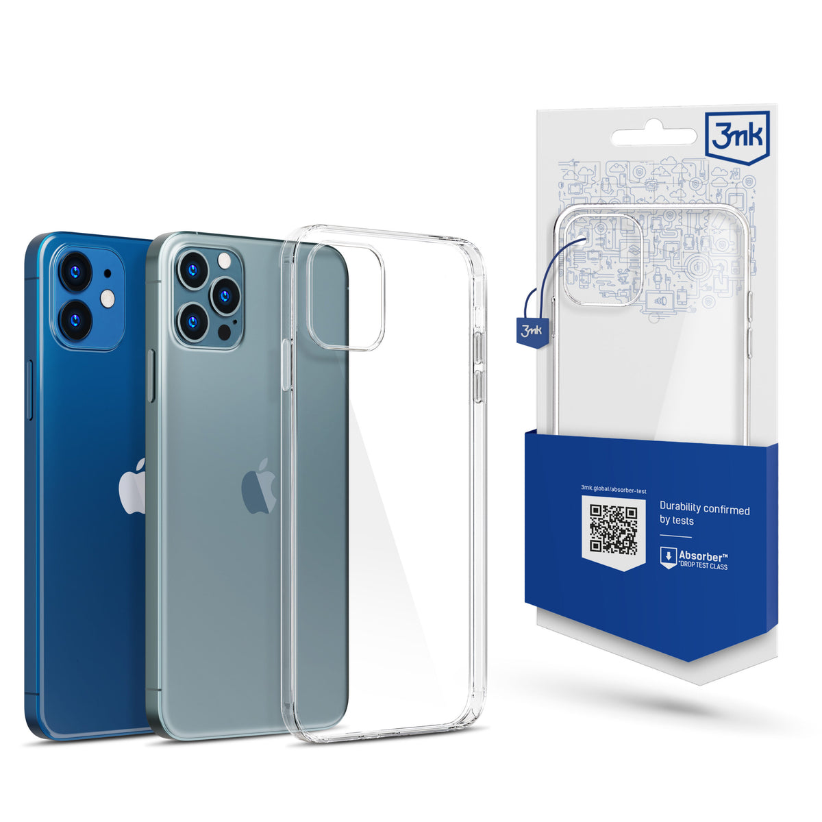 Husa Apple iPhone 12/12 Pro - 3mk Transparent