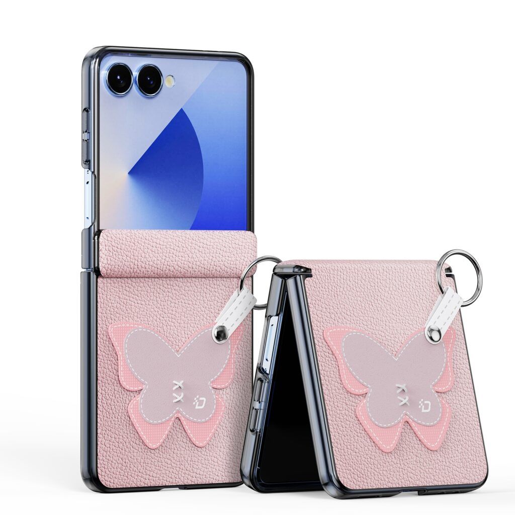 Husa DUX Ducis Luvy pentru Samsung Z Flip 7 Roz