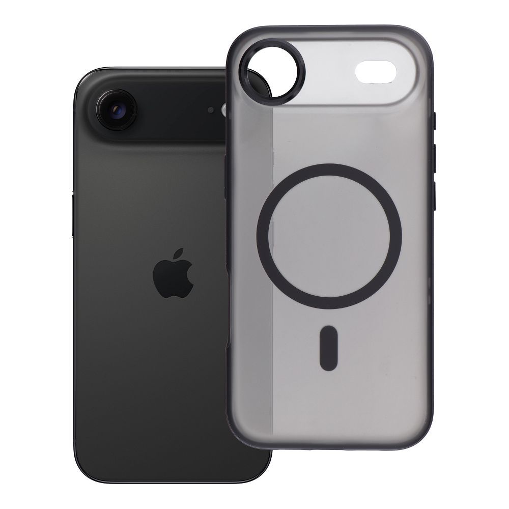 Husa Flexline Mag pentru iPhone 17 AIR Compatible cu Magsafe Negru