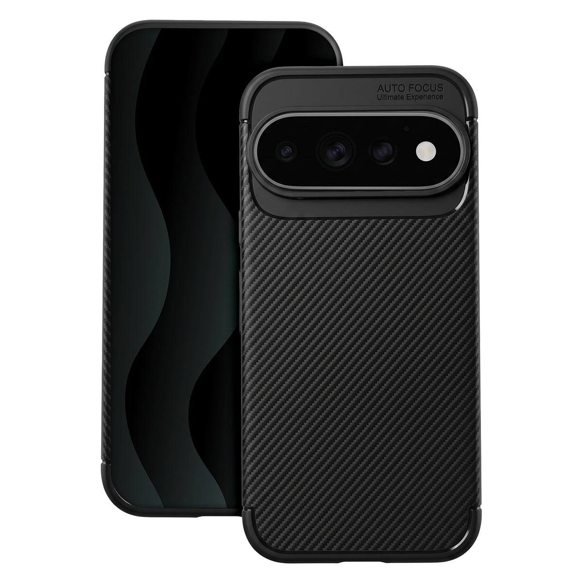 Husa Carbon Negru pentru Google Pixel 11 Pro XL