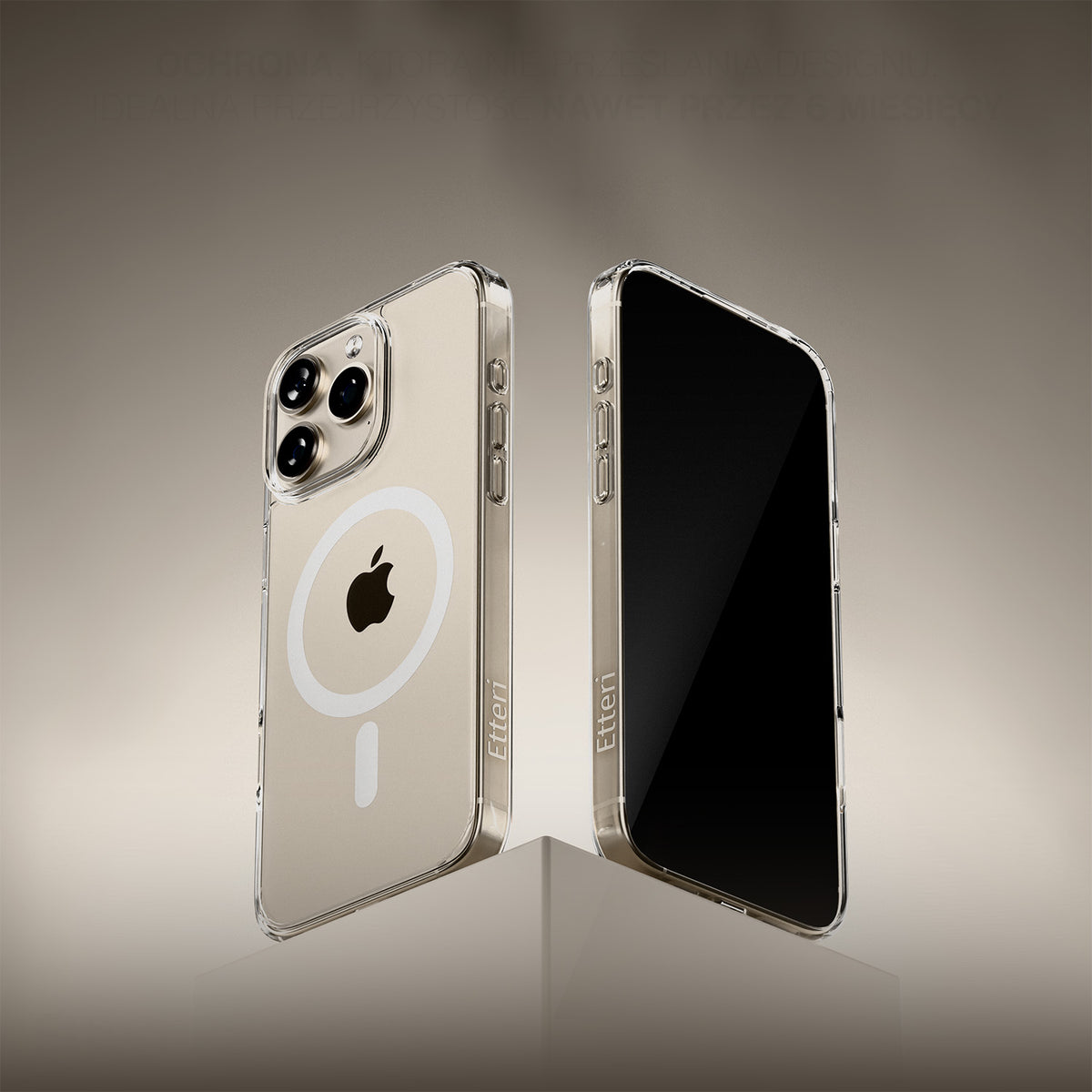 Husa Etteri Ultimate Mag pentru iPhone 15 Pro 6,1" Transparent