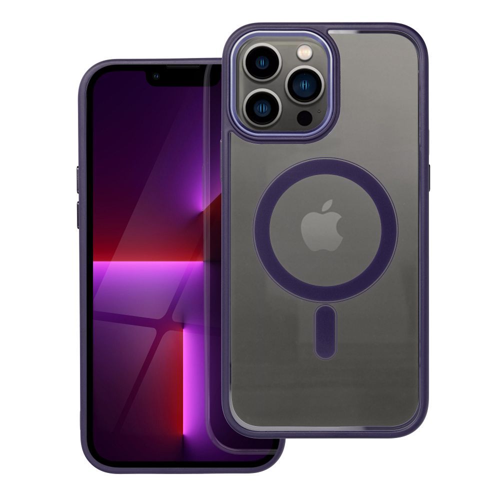 Husa Color Edge Mag pentru iPhone 13 PRO MAX Compatible cu Magsafe Mov
